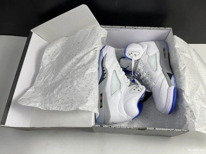 Reps TB White Jordan Stealth Air 5 Retro DD0587-140 (2021) 0812